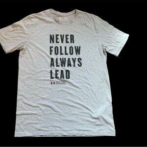 Under Armour Men's Light Gray Motivational Tee